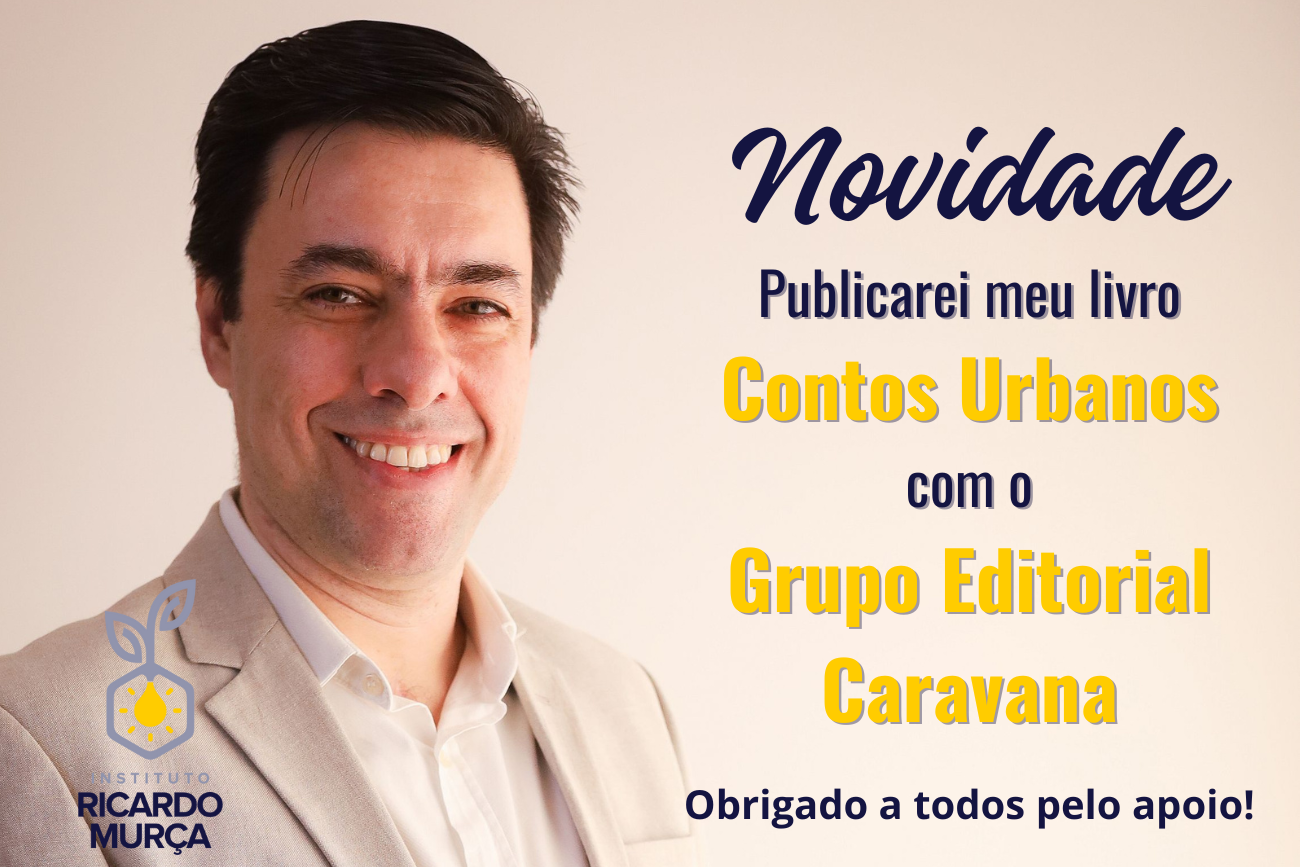 Novidade sobre a publicação do livro Contos Urbanos pelo Grupo Editorial Caravana