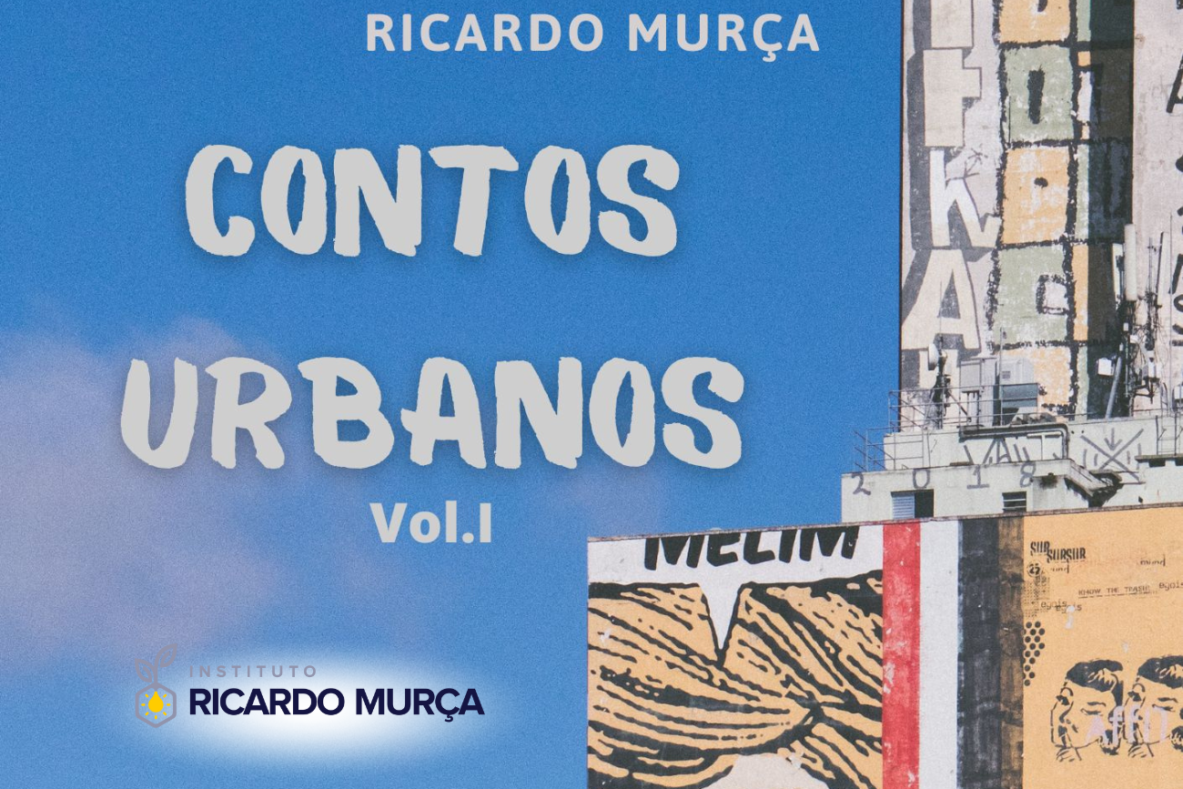 primeira proposta de capa do livro Contos Urbanos de Ricardo Murça